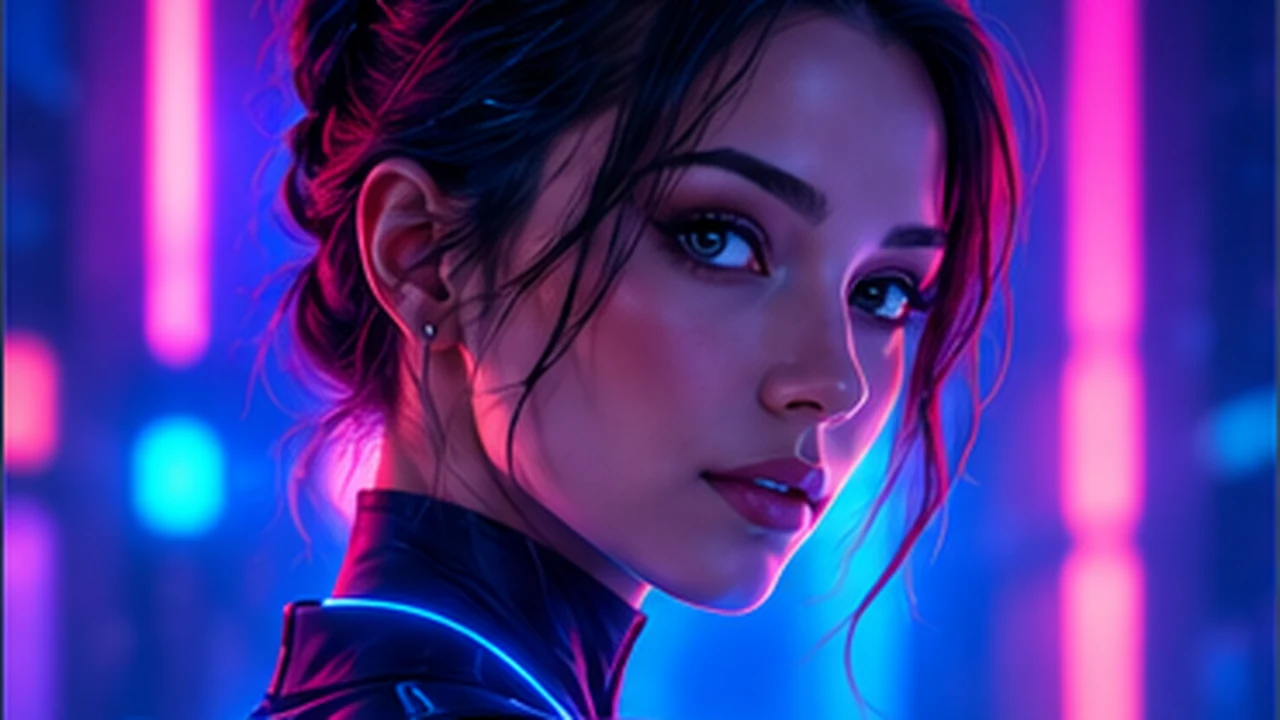 Avatar digital usado como exemplo de projeto